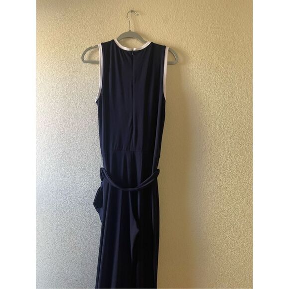 Lauren‎ Ralph Lauren Wide-Leg Belted Jumpsuit Sleeveless size large - Picture 5 of 8